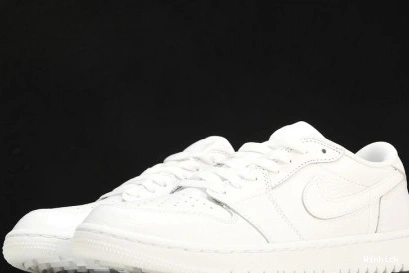 Retro Jordan Low 1 Golf Triple DD9315-101 White 0823